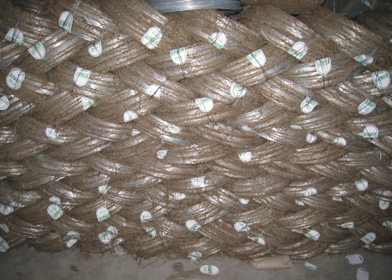 নিম্ন কার্বন Galvanized Baling তারের, বৈদ্যুতিক হট ডুবান 3 মিমি ইস্পাত ওয়্যার