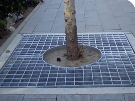 প্রিমিয়াম ট্রি পুল কভার উইথ টেকসই স্টিল গ্রেটিং ডিজাইন