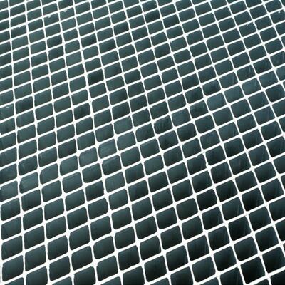 প্ল্যাটফর্ম ওয়াকওয়ের জন্য খাঁজকাটা পৃষ্ঠের সাথে গ্যালভানাইজড ঢালাই ইস্পাত গ্রেটিং