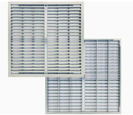 Heavy Duty Hot-Dip Galvanized Anti-Slip Steel Grating for Industrial Safety and Platforms