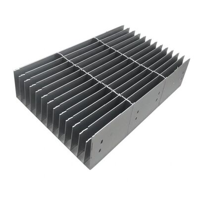 হট ডিপ গ্যালভানাইজড স্টিলের সিঁড়ি বেডগুলি 25 x 3 থেকে 100 x 8 লেয়ারিং বার এবং স্টেপ সিঁড়িগুলির জন্য ANSI / NAAMM স্ট্যান্ডার্ড সহ