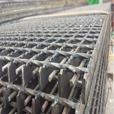 Heavy Duty 50*8mm Galvanized Steel Grating Drain Cover for High Load Drainage Applications