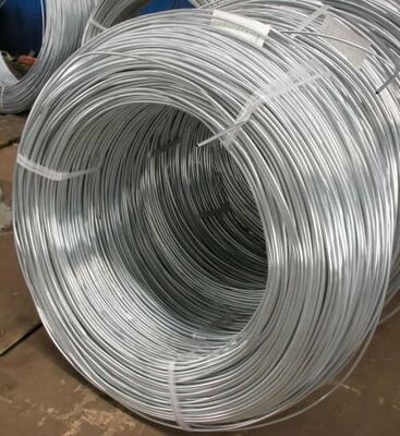 হট ডিআইপি গ্যালভানাইজড আয়রন ওয়্যার 50-150μm জিংক লেপ সহ কম কার্বন ইস্পাত থেকে তৈরি নির্মাণ এবং বেড়া জন্য