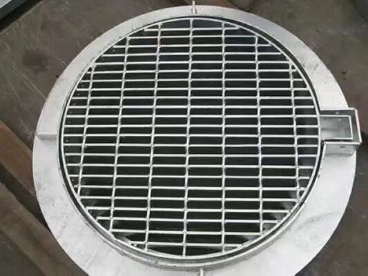 Custom Cut Hot Dip Galvanized Special Shape Steel Grating for Industrial Walkways and Platforms