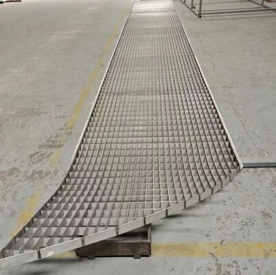 Stainless Steel 316 Press-Lock Fire Resistant Steel Grating for Decorative Ceiling and Structural Use